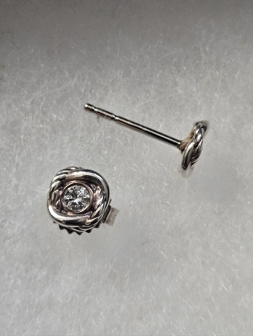 David Yurman Infinity Stud Earrings